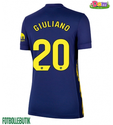 Atletico Madrid Giuliano Simeone #20 Bortatröja Kvinnor 2025-26 Kortärmad